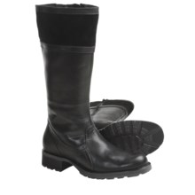 Sebago Saranac High Boots - Waterproof, Leather (For Women) in Black - Closeouts