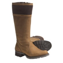 Sebago Saranac High Boots - Waterproof, Leather (For Women) in Light Brown - Closeouts