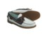 Misty Blue/Navy Sebago Spinnaker Boat Shoes - Leather (For Women)