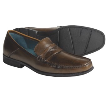Sebago Sussex Classic Shoes - Penny Loafers (For Men) in British Tan Leather
