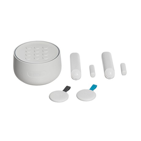 CLOSEOUTS. Easy to setup, arm and disarm with full smartphone integration, Nestand#39;s Nest Secure smart home alarm system starter uses two detect sensors to monitor movement at doors, windows and rooms. Available Colors: SEE PHOTO.