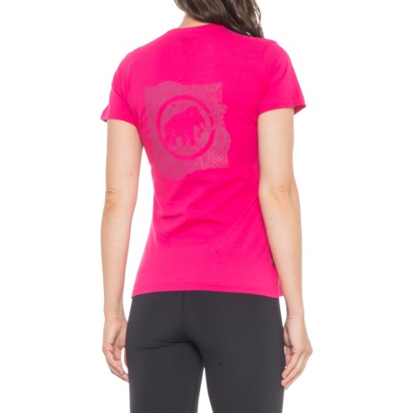 Mammut Seile T-Shirt - Short Sleeve (For Women) - PINK PRT2 (XS )