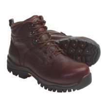 SensorTrak Rampage Gore-Tex® Work Boots - Waterproof, Safety Composite Toe, Leather (For Men) in Dark Brown - Closeouts