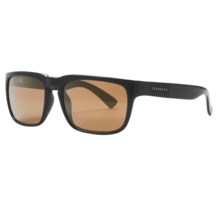 Serengeti Cortino Sunglasses - Polarized, Photochromic Glass Lenses in Shiny Black/Drivers Gold - Closeouts