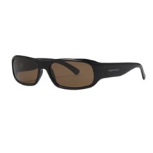 Serengeti Genova Sunglasses - Polarized, Photochromic Glass Lenses (For Women) in Shiny Black/Drivers - Closeouts