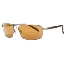 Serengeti Pareto Sunglasses - Polarized, Photochromic, Polar PhD Lenses in Satin Gold/Phd Dr Gold - Closeouts