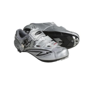 Serfas Pilot Road Cycling Shoes (For Women) in Silver