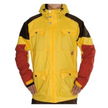 Sessions Ecto Jacket - Waterproof, Insulated (For Men) in Yellow - Closeouts
