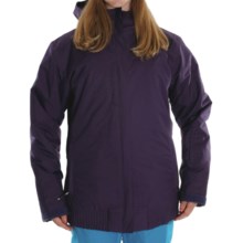 Sessions Meadow Jacket - Waterproof, Insulated (For Women) in Purple - Closeouts