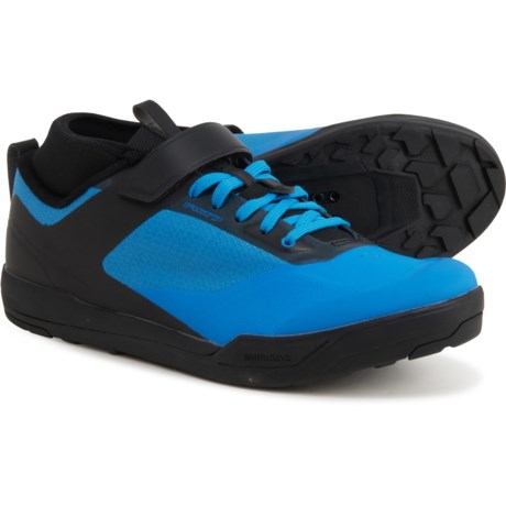 Shimano SH-AM702 Mountain Bike Shoes - SPD (For Men and Women) - BLUE (38 )