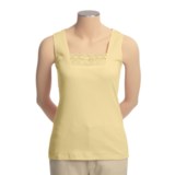 Shaver Lake Crocket Lace Trim Tank Top (For Women)