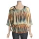 Shay Polished Chiffon Tunic Shirt - 3/4 Sleeve (For Women)