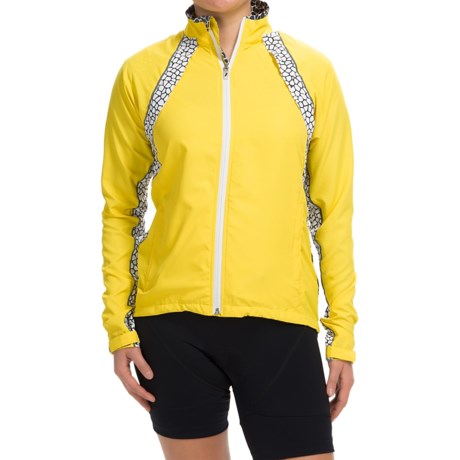Shebeest Monarch Convertible Windshell Cycling Jacket UPF 45+ (For Women)