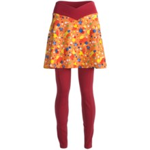 Sheila Moon Artemis Cycling Tight Skort (For Women) in Oj Bubble - Closeouts