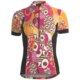 Sheila Moon Winter Weight Cycling Jersey - Zip Neck, Short Sleeve (For Women)