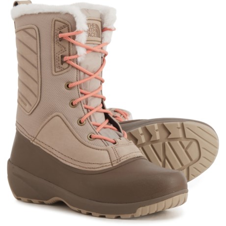 UPC 195439253780 product image for Shellista IV Mid Boots - Waterproof (For Women) - FLAX/WALNUT BROWN (10 ) | upcitemdb.com