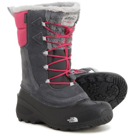 UPC 195436455118 product image for Shellista IV Snow Boots - Waterproof, Insulated, Leather (For Girls) - ZINC GREY | upcitemdb.com