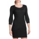 She’s Cool Double Pocket Sweater Dress - 3/4 Sleeve (For Women)
