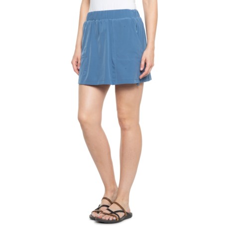 Mountain and Isles Side Cinch Skort (For Women) - STORM (S )