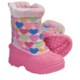 Side Zip Trimmed Hearts Snow Boots (For Toddler and Kid Girls)