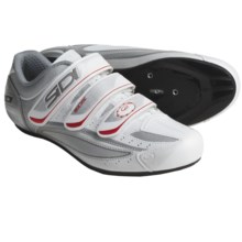 Sidi Nevada Road Cycling Shoes - 3-Hole (For Men) in White/Silver - Closeouts