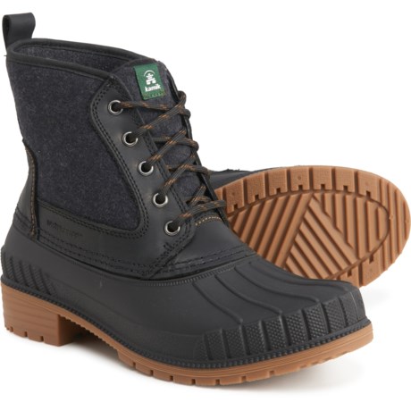 Kamik Sienna Mid Duck Boots - Waterproof, Insulated (For Women) - BLACK (5 )