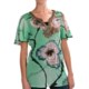 Sienna Rose Embellished Empire Tunic Shirt - Short Sleeve (For Women)