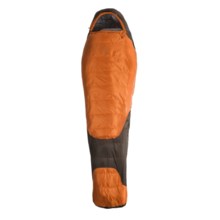 Sierra Designs 15°F Pyro Down Sleeping Bag - 600 Fill Power, Long, Mummy in Orange/Black - Closeouts