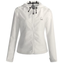 Sierra Designs Campfire Hoodie Jacket - Soft Shell, Full Zip (For Women) in Agate - Closeouts