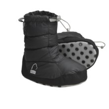 Sierra Designs Down Booties - 700 Fill Power (For Girls) in Black - Closeouts