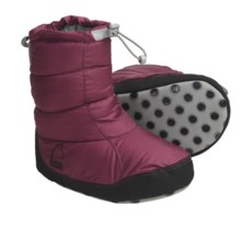 Sierra Designs Down Booties - 700 Fill Power (For Girls) in Radish - Closeouts