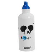 Sigg Screw-Top Water Bottle -  BPA-Free, 0.6L in Skullcake - Closeouts