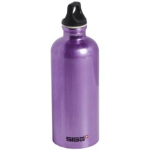 Sigg Traveller Screw-Top Water Bottle - 0.6L, BPA-Free in Purple - Closeouts