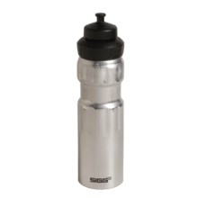 Sigg Wide Mouth Water Bottle - 0.75L, Sport Top in Aluminum - Closeouts