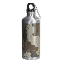Simms Aluminum Water Bottle -  0.6L, BPA-Free in Camo - Closeouts