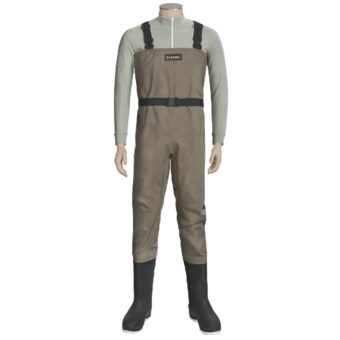 Simms Blackfoot Chest Waders - Muck Boot Arctic Sport Felt Sole Boots (For Men) in Brown