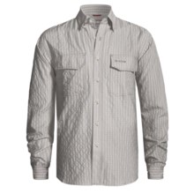 Simms Bugblocker Plaid COR3 Shirt - No Fly Zone Insect Repellent, UPF 30, Long Sleeve (For Men) in Green - Closeouts