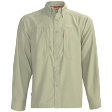 Simms BugStopper NFZ Shirt - UPF 50+, Long Sleeve (For Men) in Dill - Closeouts