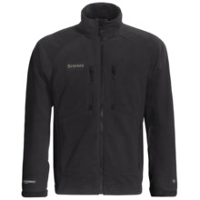 Simms Drift Windstopper® Fleece Jacket (For Men) in Black - Closeouts