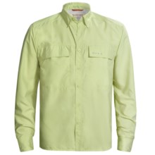 Simms EbbTide Fishing Shirt - UPF 50+, Long Sleeve (For Men) in Limeade - Closeouts