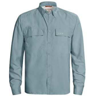 Simms EbbTide Fishing Shirt - UPF 50+, Long Sleeve (For Men) in Slate Blue