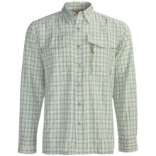 Simms Glenbrook Fishing Shirt - UPF 30+, Long Sleeve (For Men) in Moss - Closeouts
