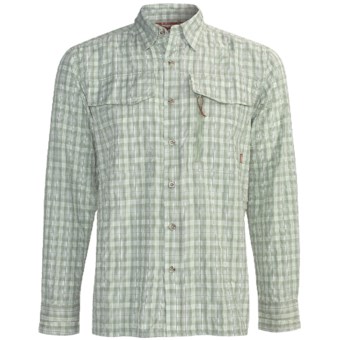 Simms Glenbrook Fishing Shirt - UPF 30+, Long Sleeve (For Men) in Moss