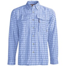 Simms Glenbrook Fishing Shirt - UPF 30+, Long Sleeve (For Men) in River - Closeouts