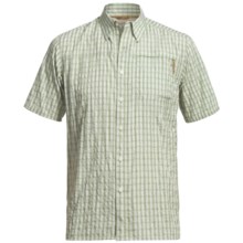 Simms Inlet Fishing Shirt - UPF 30+, Short Sleeve (For Men) in Dill - Closeouts