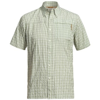 Simms Inlet Fishing Shirt - UPF 30+, Short Sleeve (For Men) in Dill