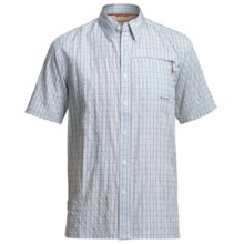 Simms Inlet Fishing Shirt - UPF 30+, Short Sleeve (For Men) in River - Closeouts