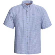Simms Morada Shirt - UPF 50+, Short Sleeve (For Men) in River Plaid - Closeouts