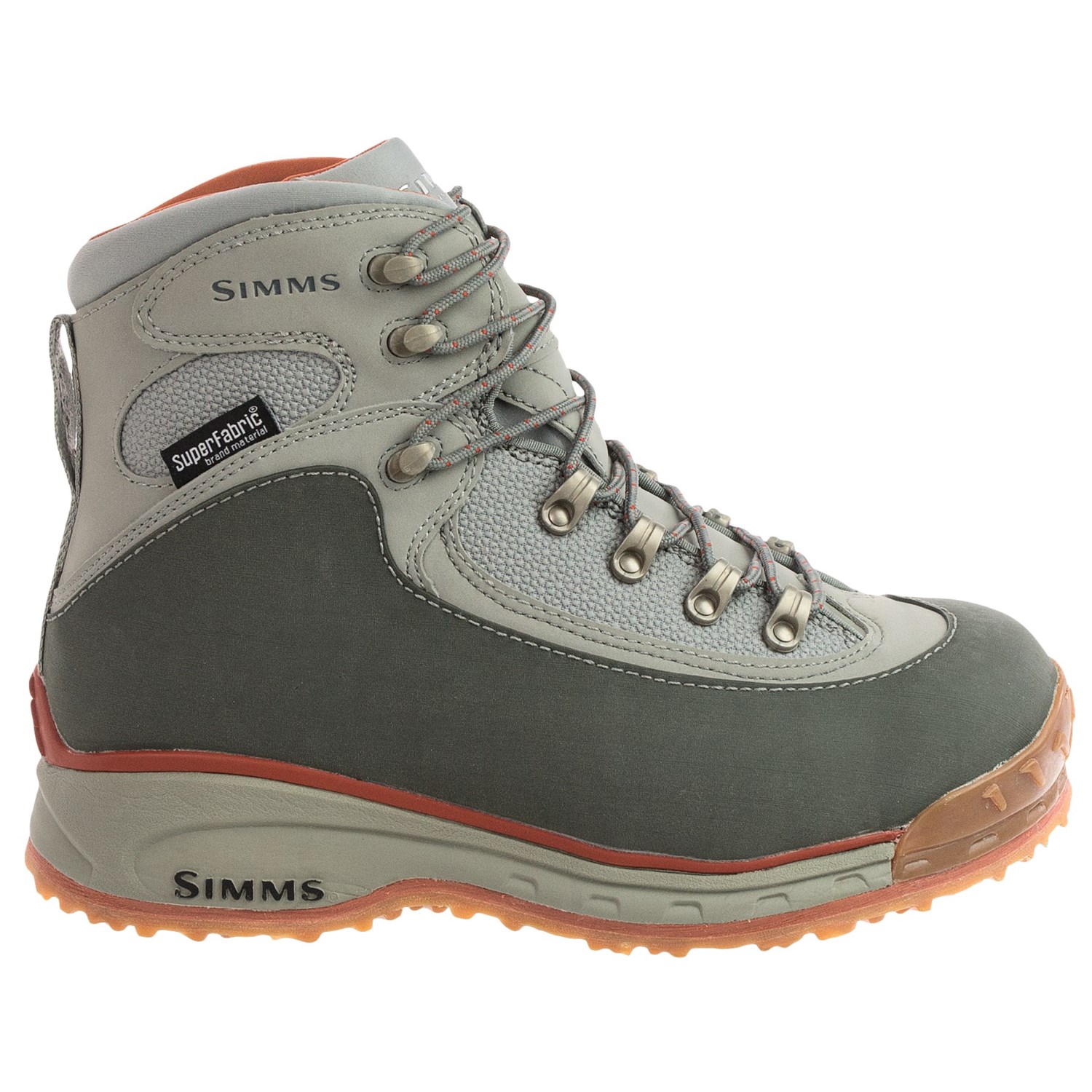 simms leather wading boots