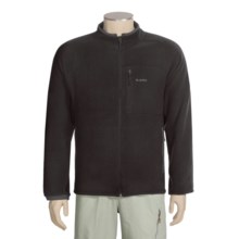 Simms Rivershed Cardigan Fleece Jacket - Polartec® Thermal Pro® (For Men) in Black - Closeouts